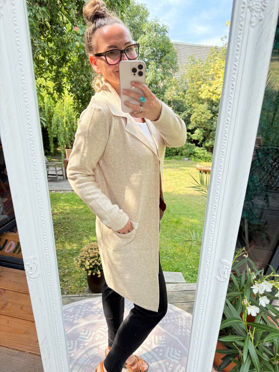 Strickjacke Luisa Cream - FROLLEIN KÄTHE Shop