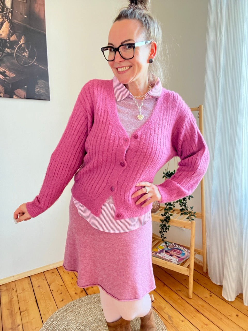 Strickjacke Rosanna Berry - FROLLEIN KÄTHE Shop