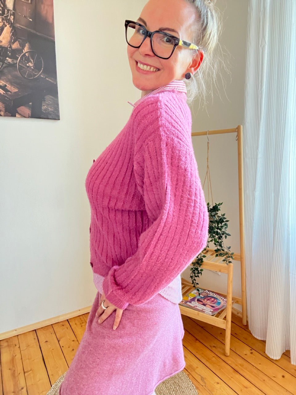 Strickjacke Rosanna Berry - FROLLEIN KÄTHE Shop