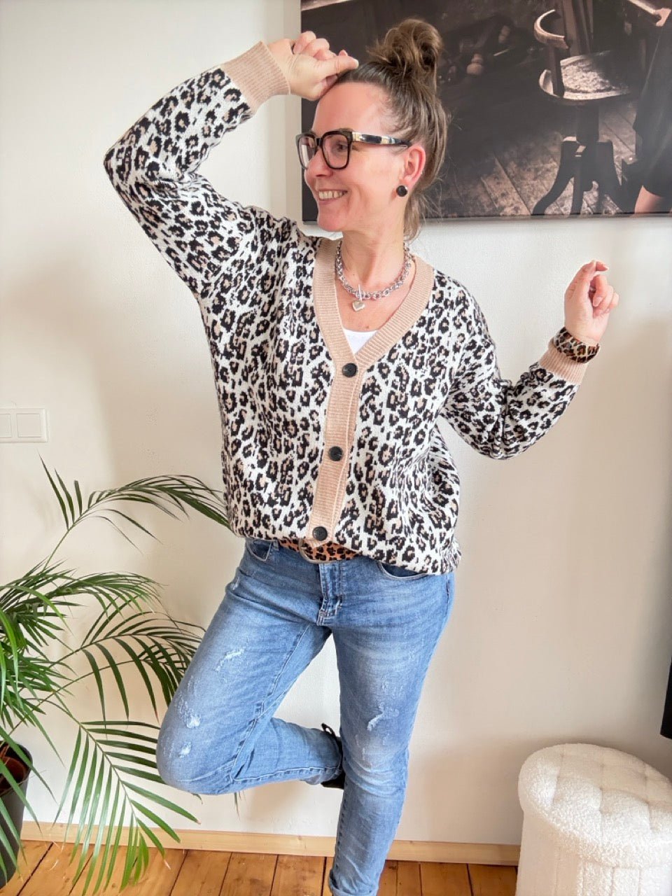 Strickjacke Sofia Leo - FROLLEIN KÄTHE Shop