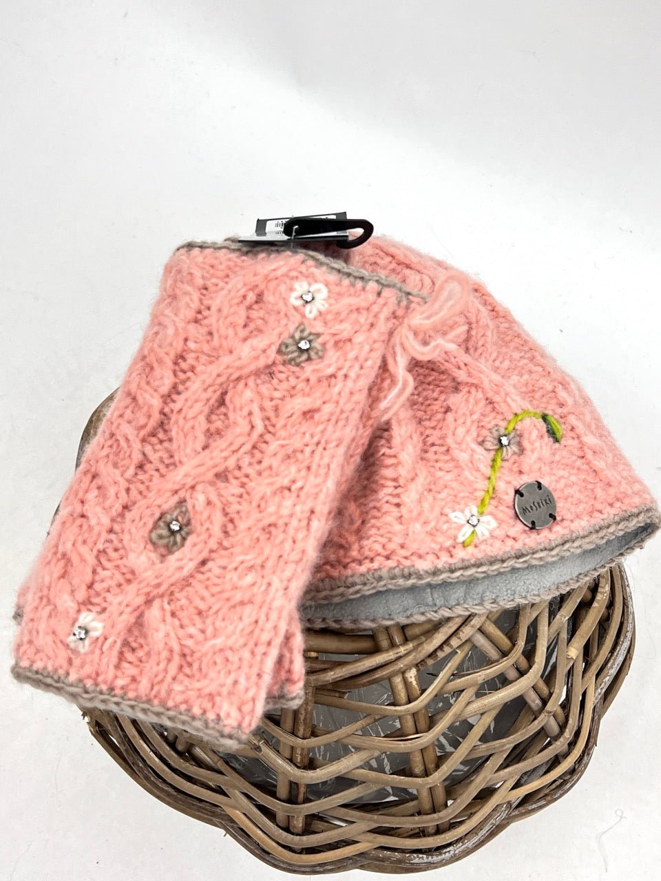 Stulpen Pulswärmer Rose Handmade EINZELSTÜCK - FROLLEIN KÄTHE Shop