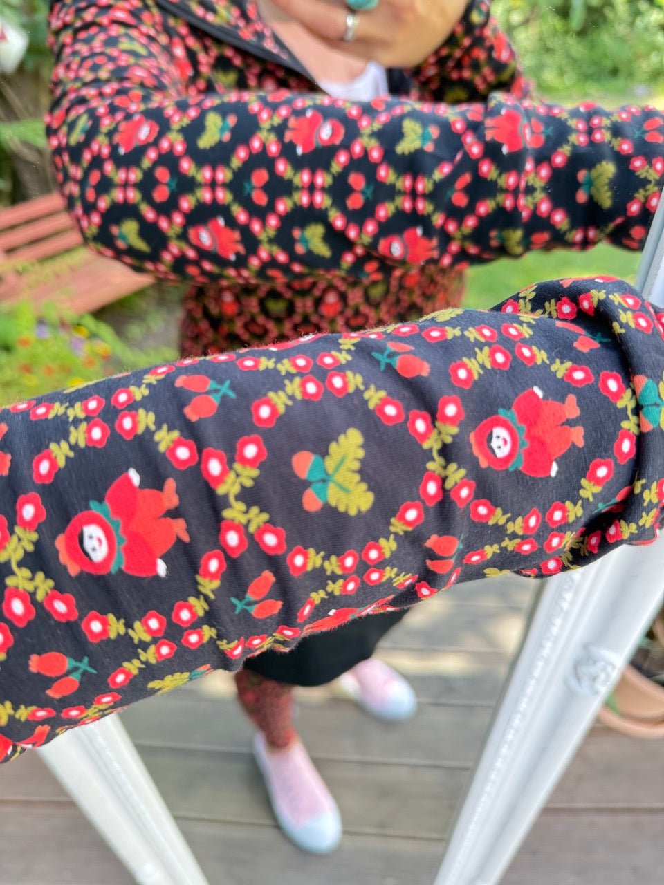 Sweatjacke Rose Hip - FROLLEIN KÄTHE Shop