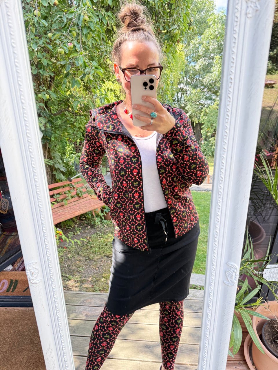 Sweatjacke Rose Hip - FROLLEIN KÄTHE Shop