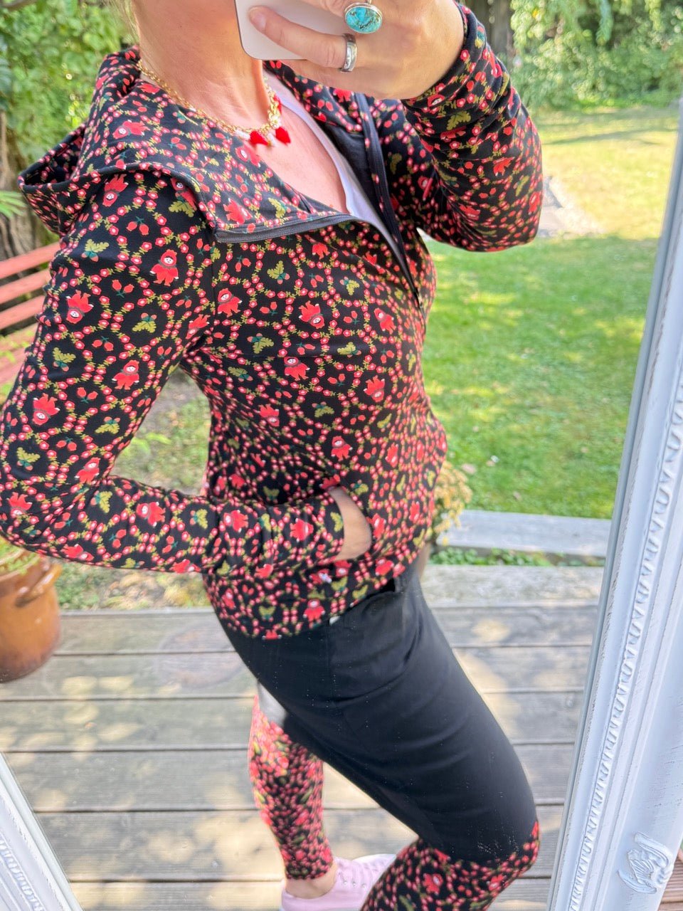 Sweatjacke Rose Hip - FROLLEIN KÄTHE Shop