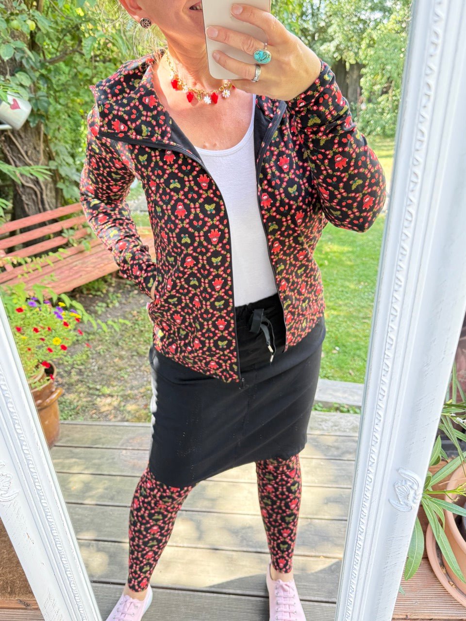 Sweatjacke Rose Hip - FROLLEIN KÄTHE Shop