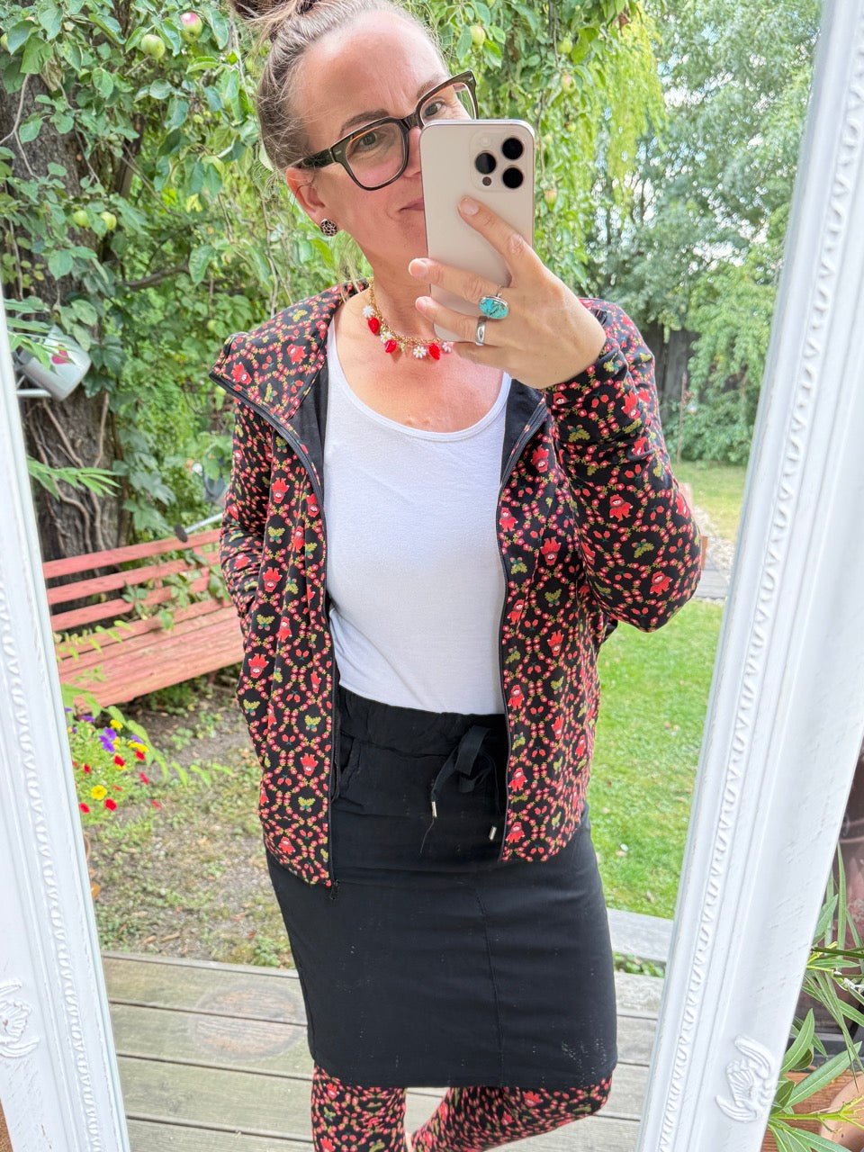 Sweatjacke Rose Hip - FROLLEIN KÄTHE Shop