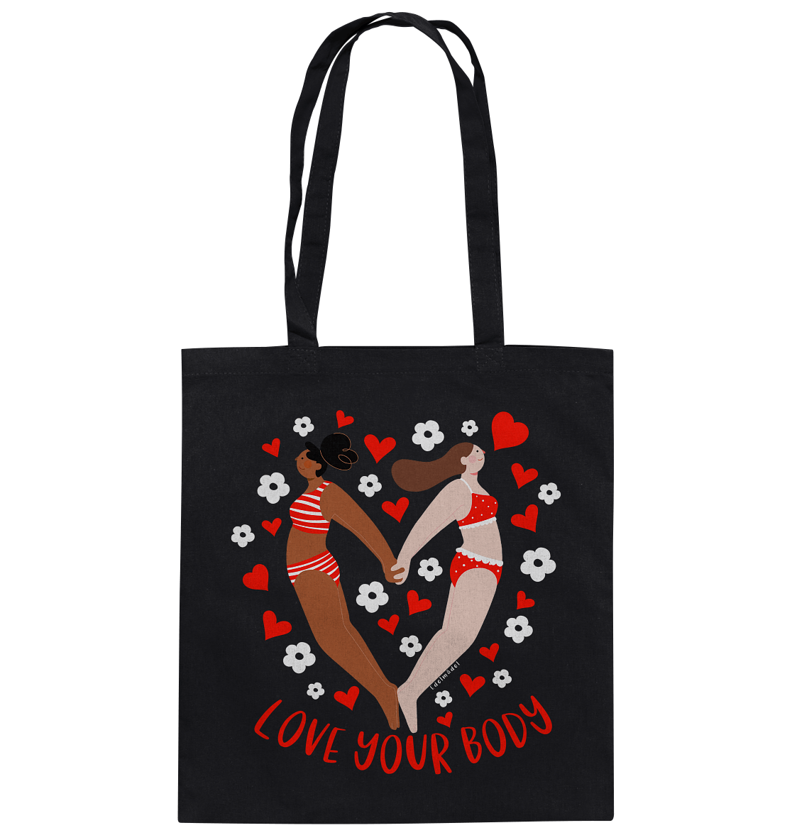 Tasche Edelmädel - Love Your Body - FROLLEIN KÄTHE Shop