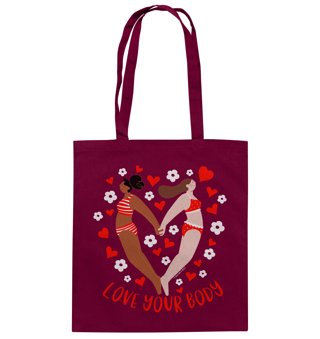 Tasche Edelmädel - Love Your Body - FROLLEIN KÄTHE Shop