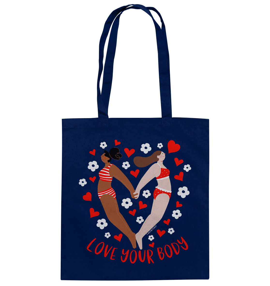 Tasche Edelmädel - Love Your Body - FROLLEIN KÄTHE Shop