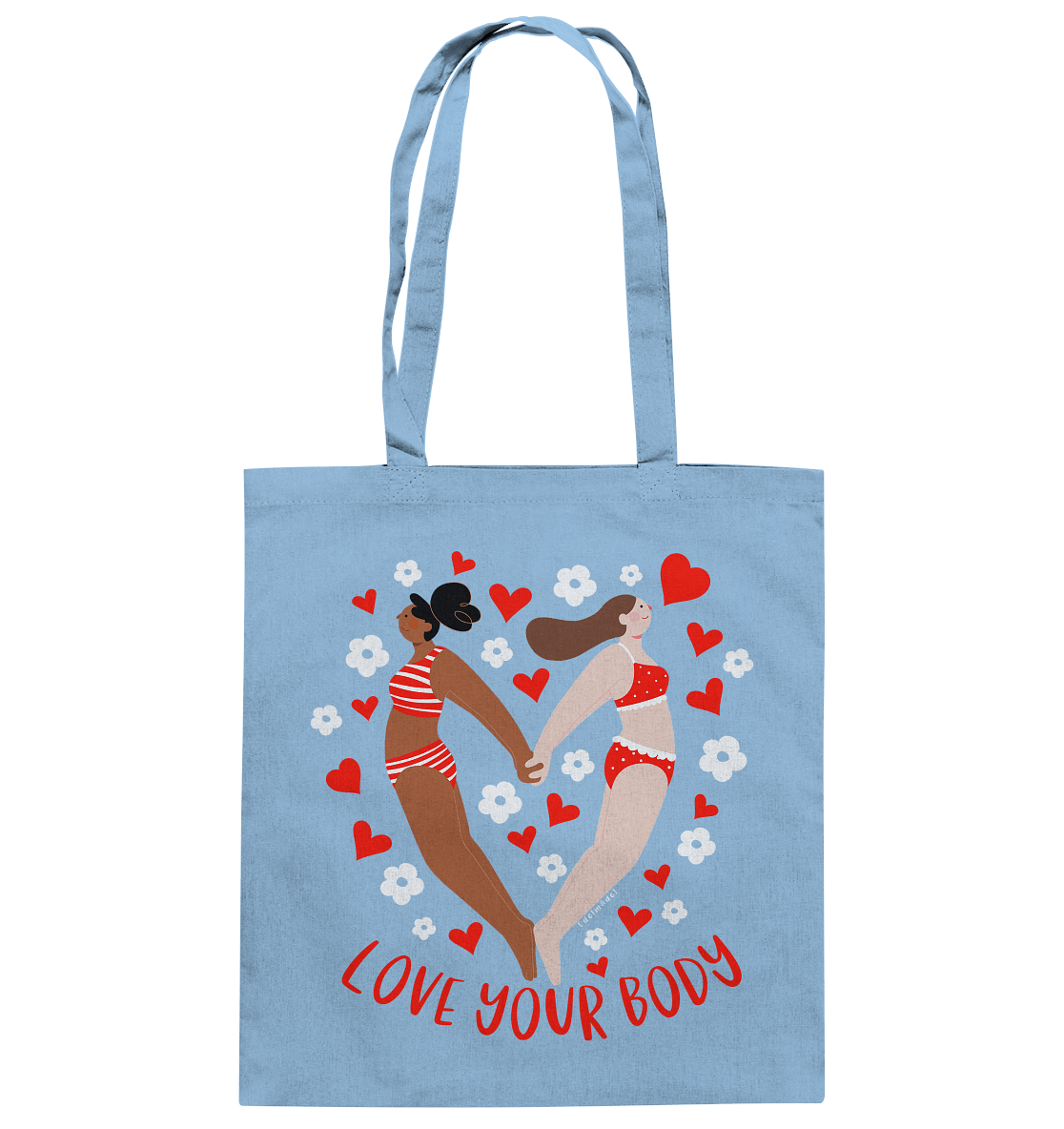 Tasche Edelmädel - Love Your Body - FROLLEIN KÄTHE Shop