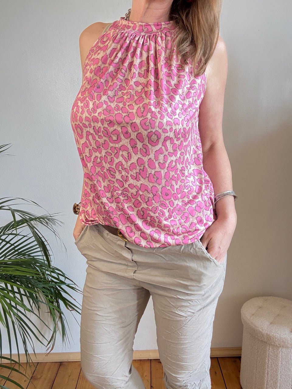 Top Alice Leo Cream Rose - FROLLEIN KÄTHE Shop