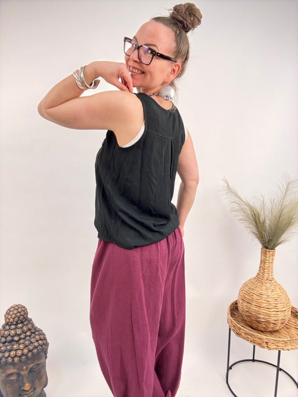 Top Alice Schwarz - FROLLEIN KÄTHE Shop