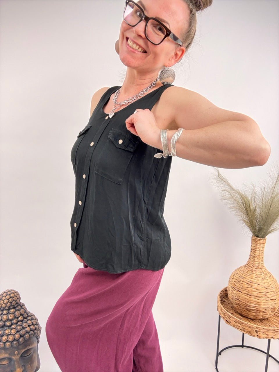 Top Alice Schwarz - FROLLEIN KÄTHE Shop