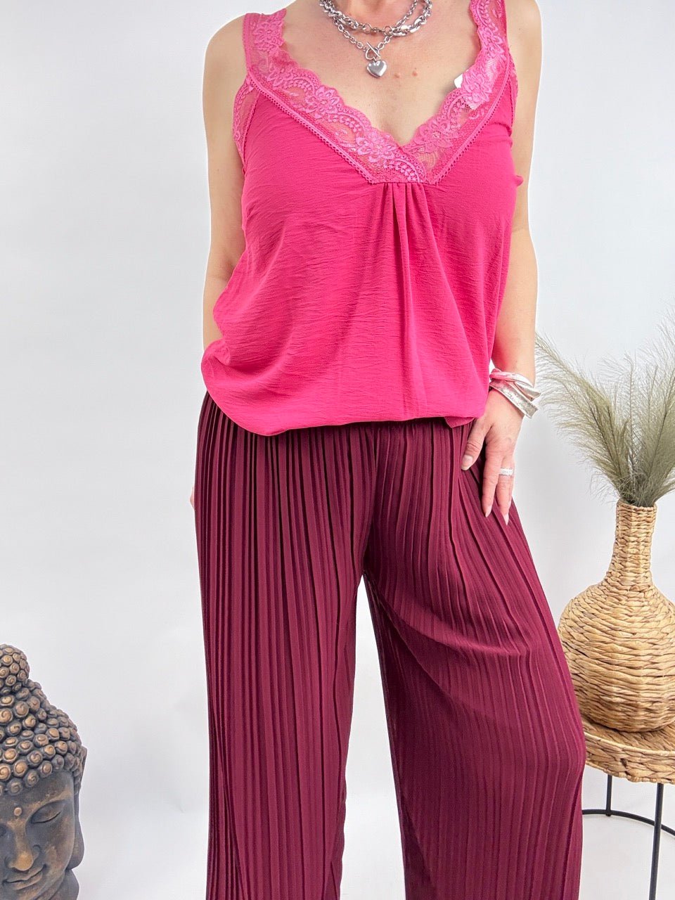 Top Ava Magenta - FROLLEIN KÄTHE Shop