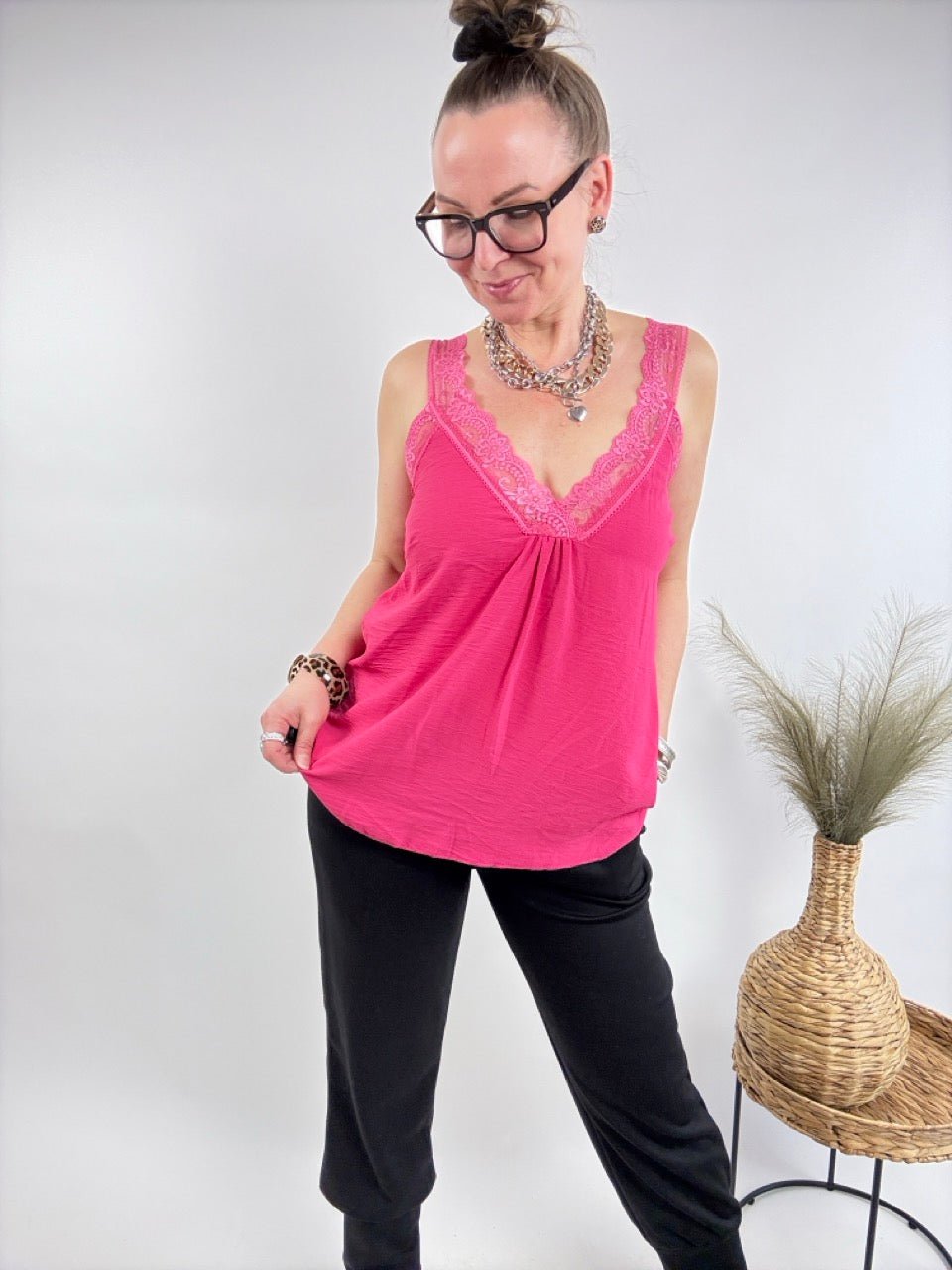 Top Ava Magenta - FROLLEIN KÄTHE Shop