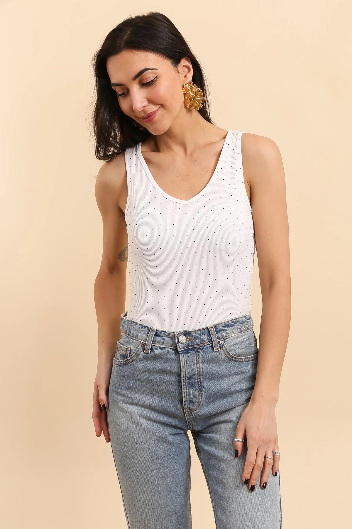 Top Elina in Weiß - FROLLEIN KÄTHE Shop