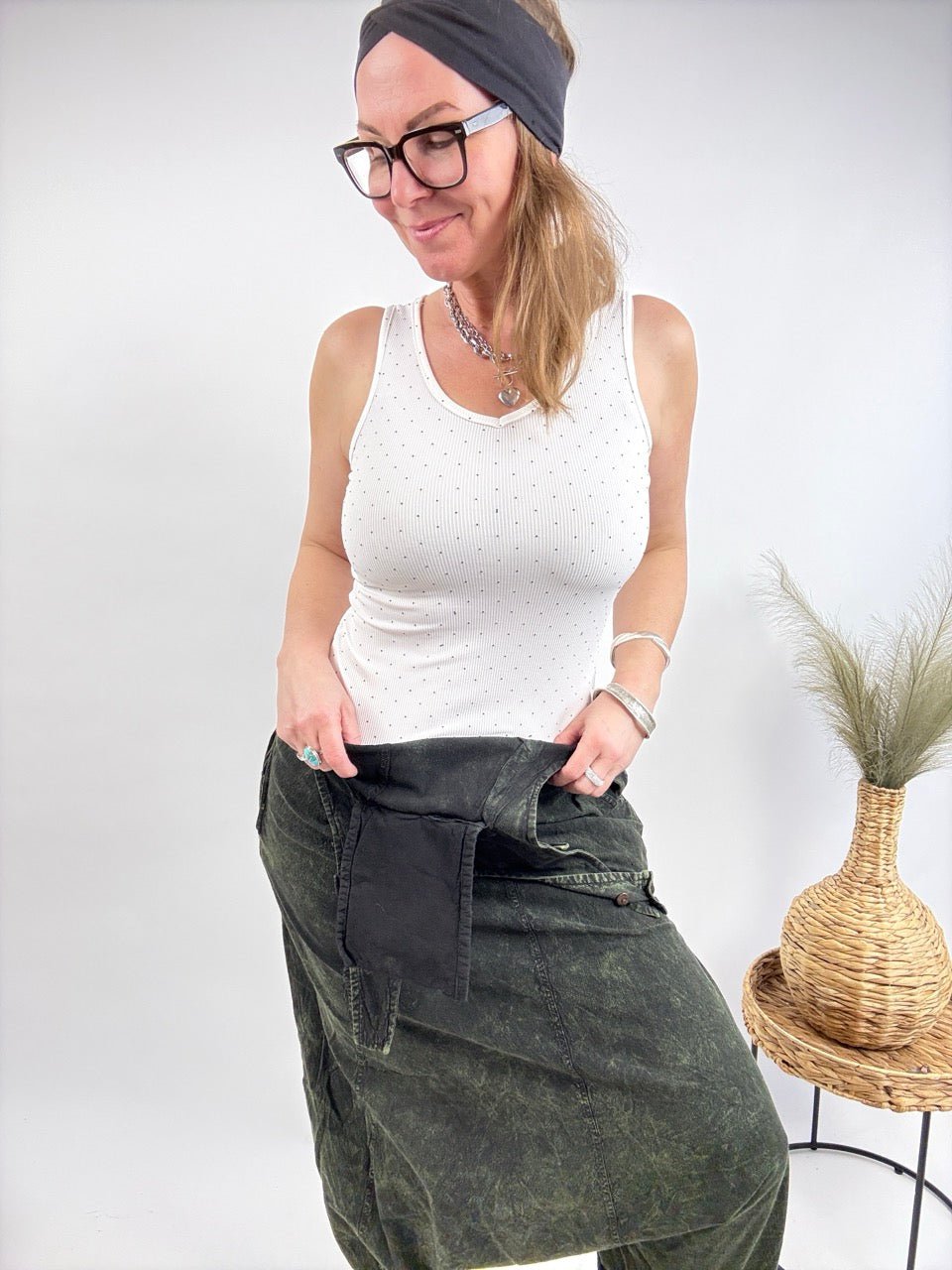 Top Elina in Weiß - FROLLEIN KÄTHE Shop