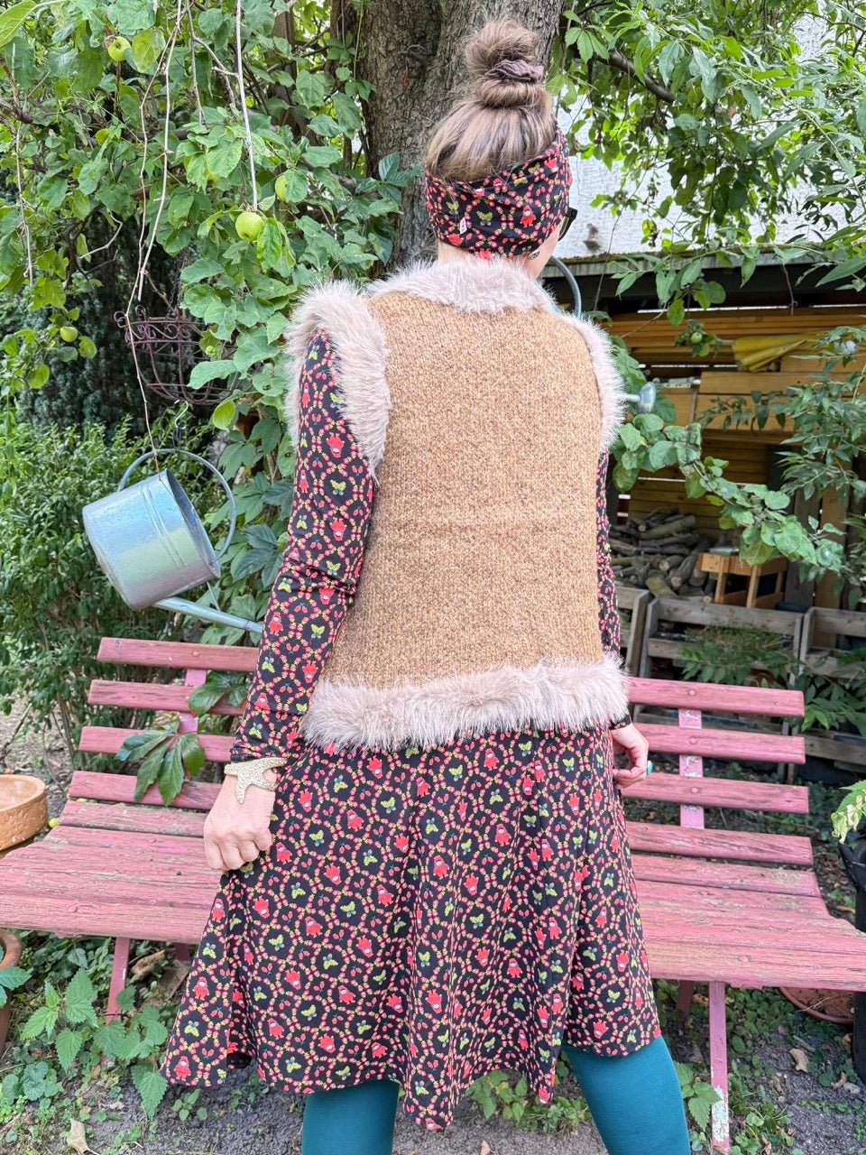 Weste Free Spirit Braun - FROLLEIN KÄTHE Shop