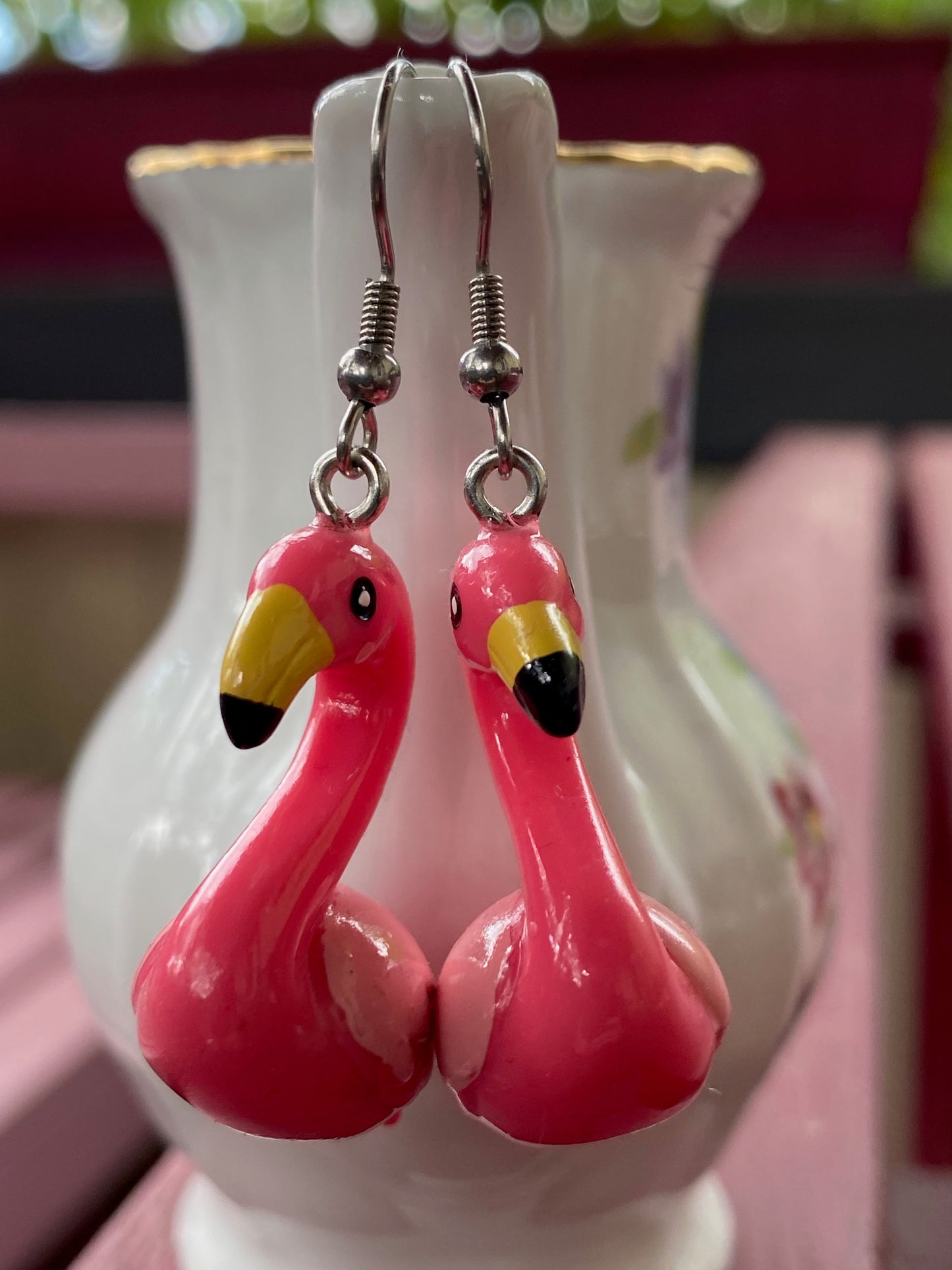 Ohrhänger Flamingo Party Pink