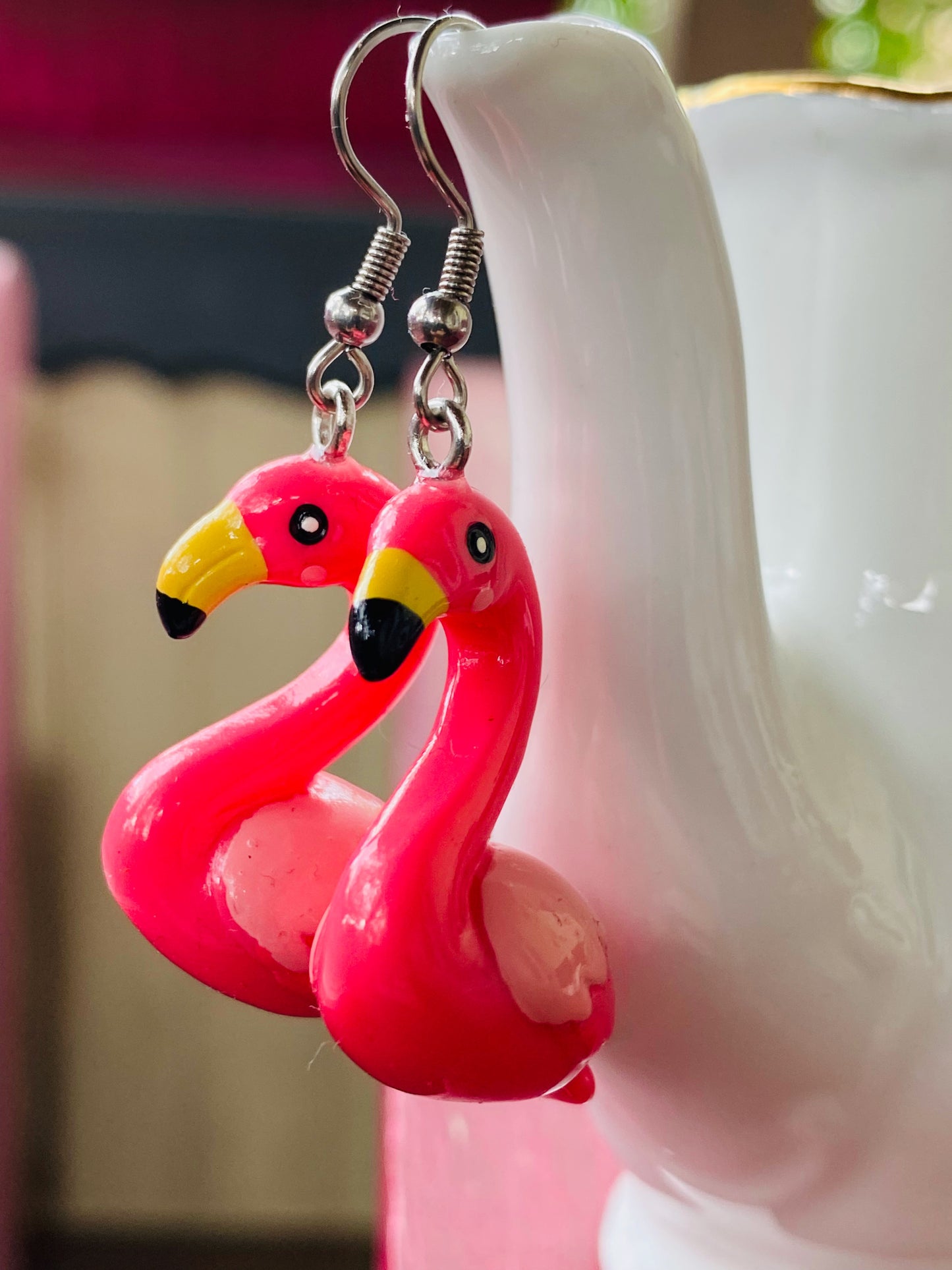 Ohrhänger Flamingo Party Pink