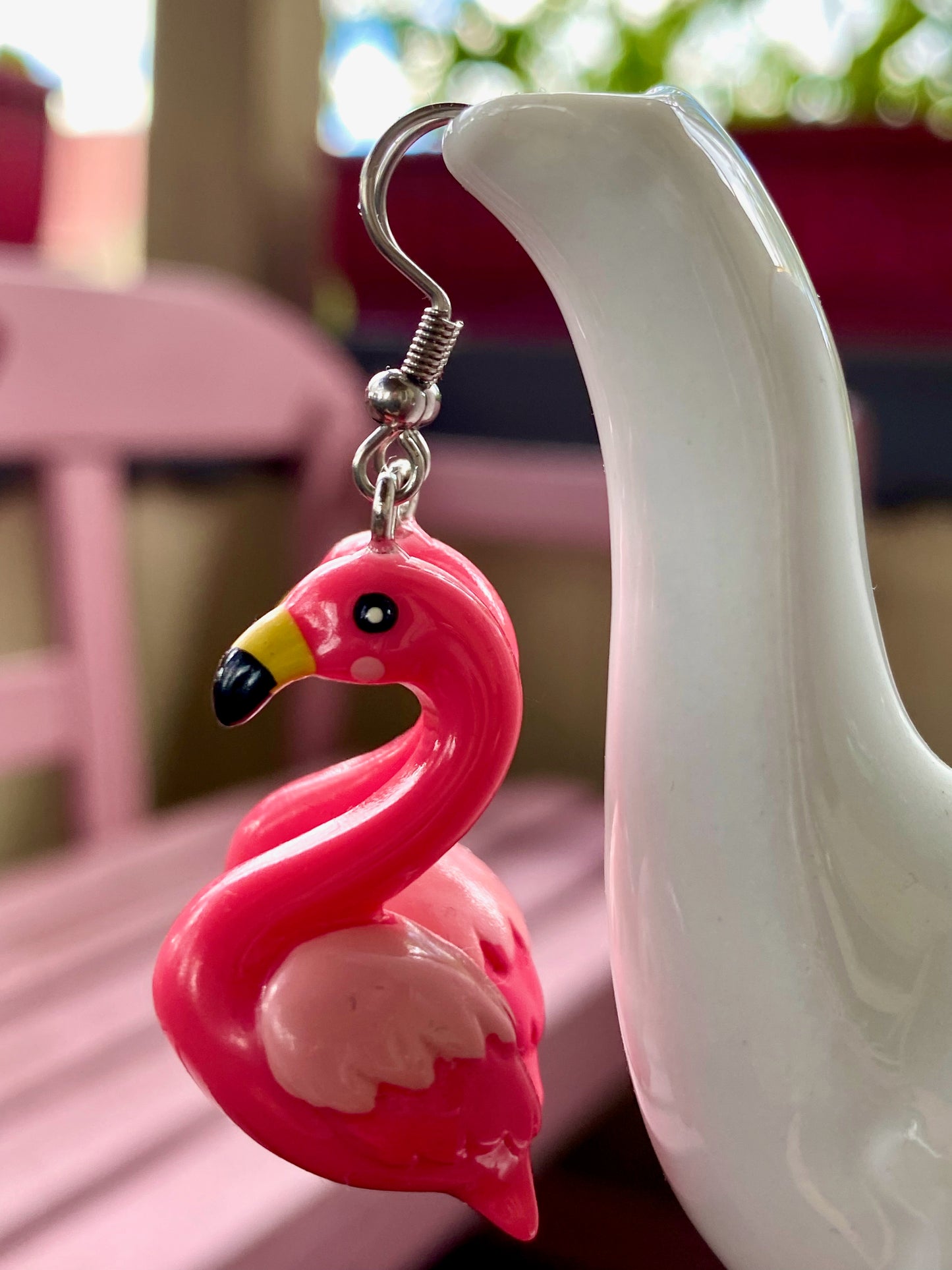 Ohrhänger Flamingo Party Pink