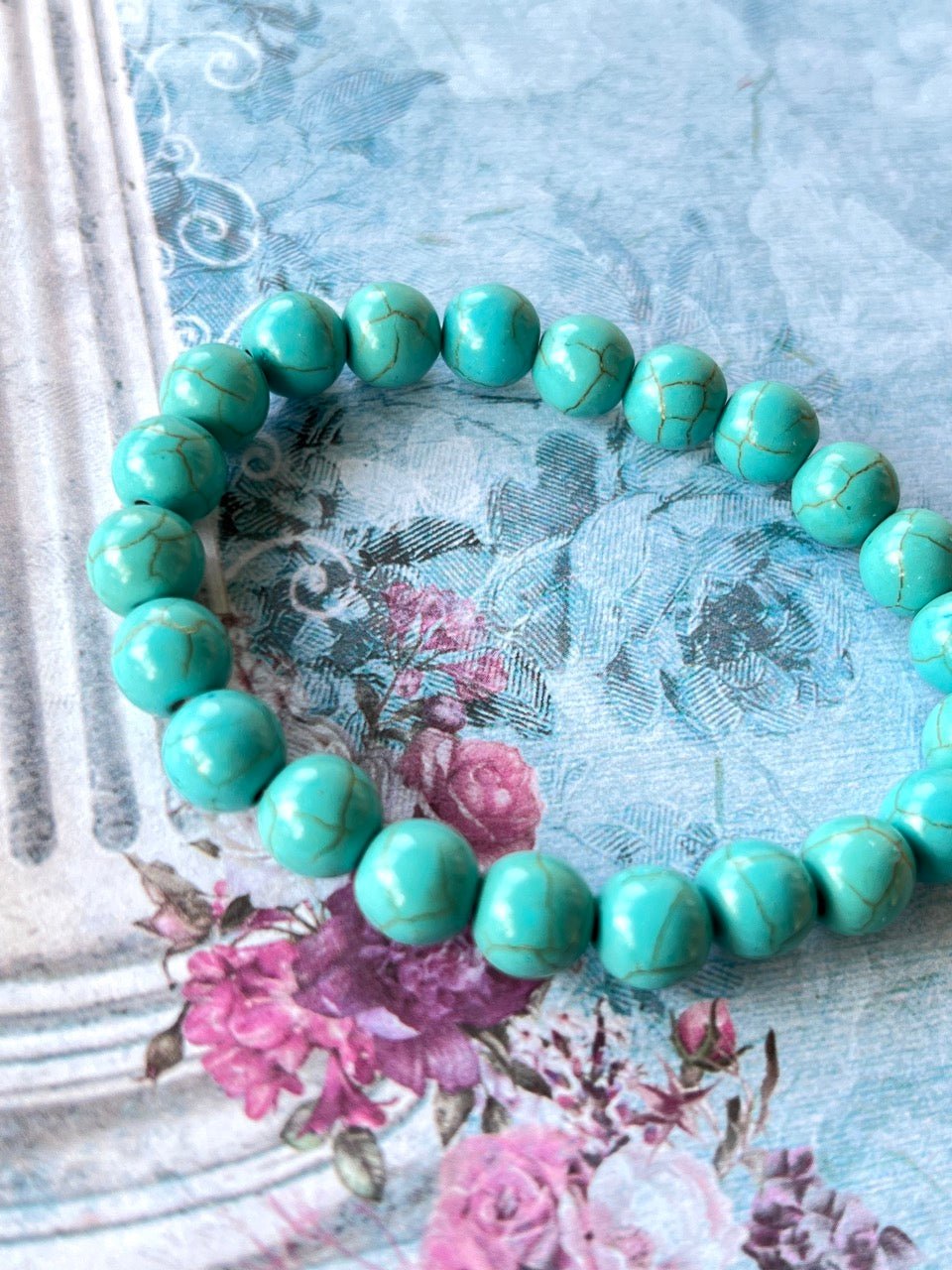Armband Lebensfreude, Vitalität und gute Laune Türkis - FROLLEIN KÄTHE Shop