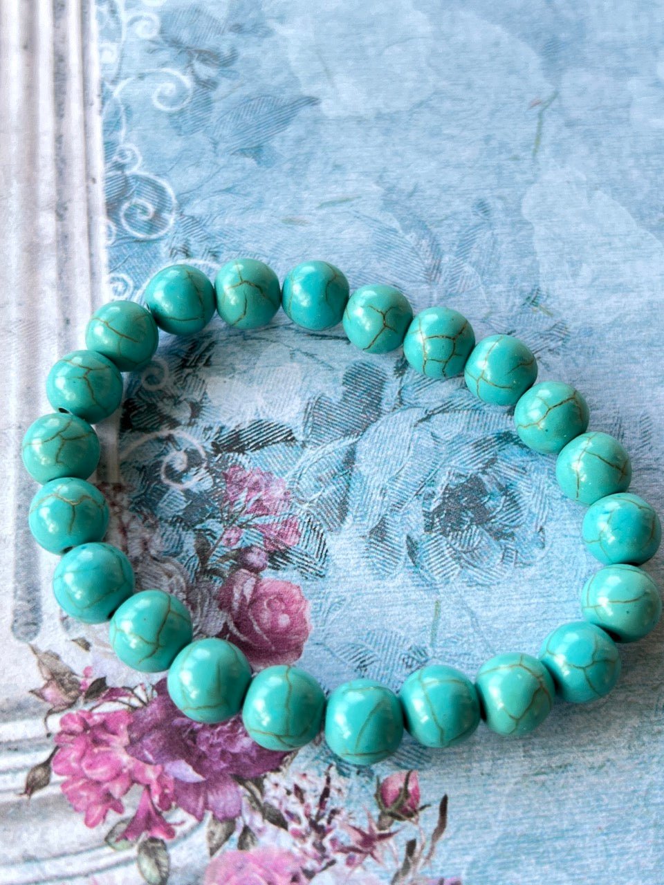 Armband Lebensfreude, Vitalität und gute Laune Türkis - FROLLEIN KÄTHE Shop