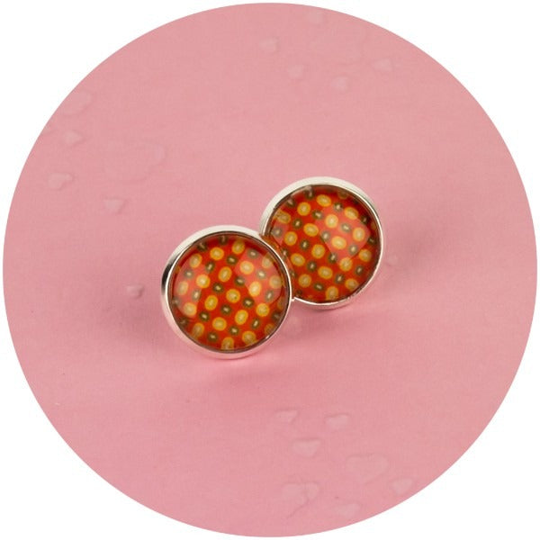 Ohrstecker Retro Mustermix ♥Kiki - FROLLEIN KÄTHE Shop