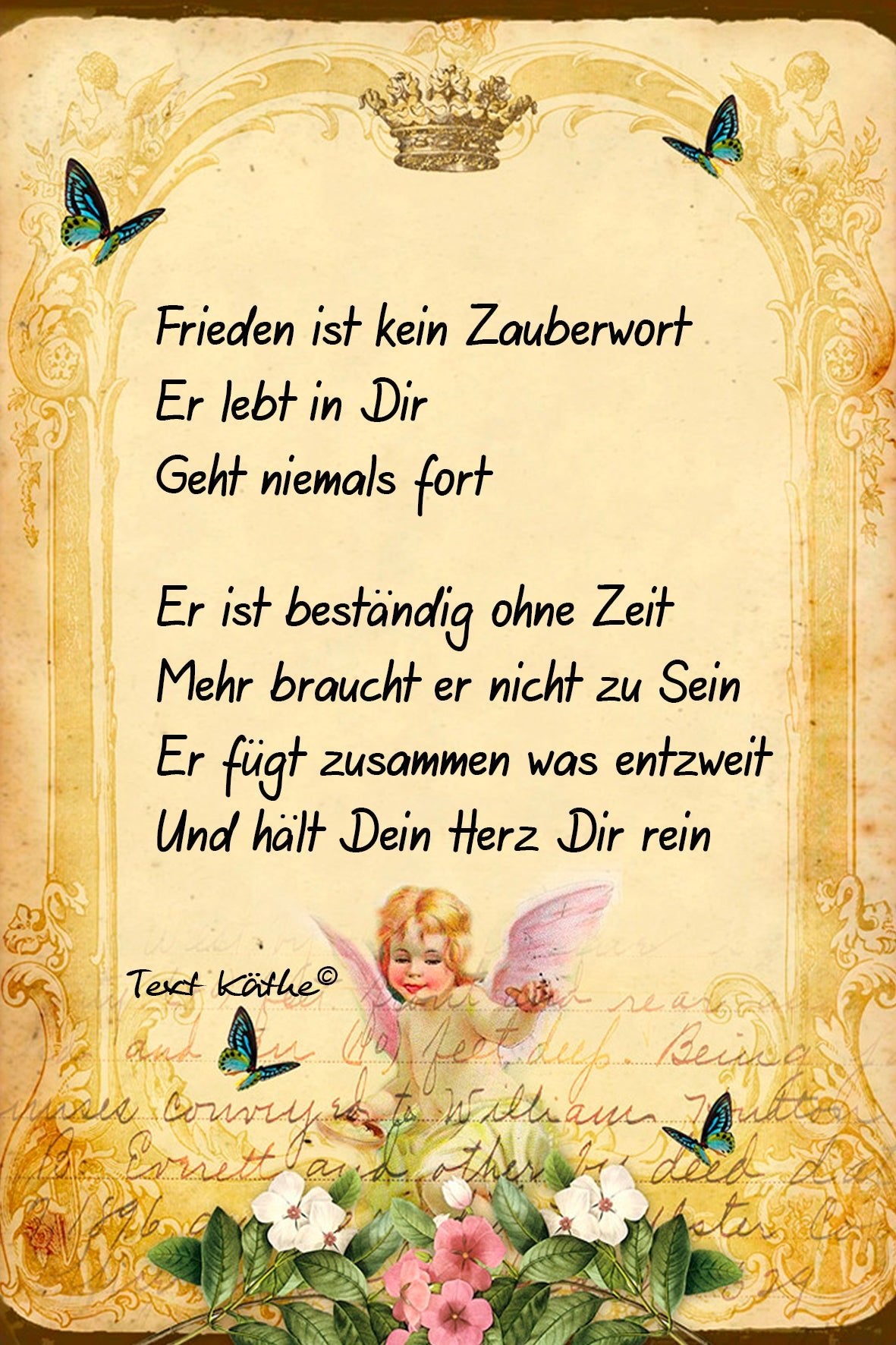 Käthe Poesie verschiedene Gedichte - FROLLEIN KÄTHE Shop