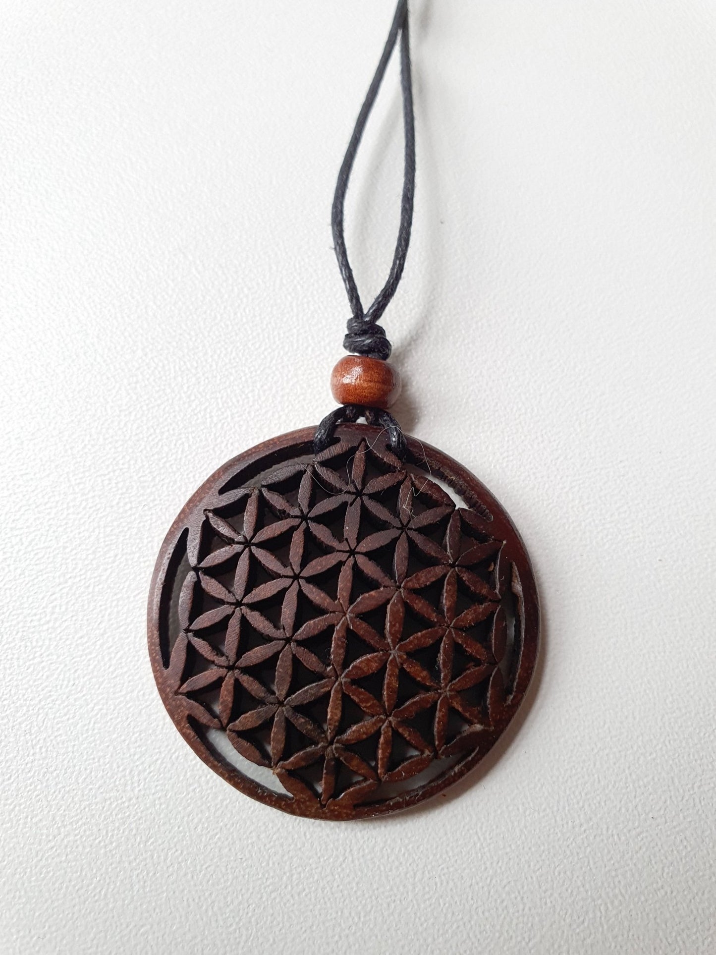Kette Holz verschiedene Symbole - FROLLEIN KÄTHE Shop
