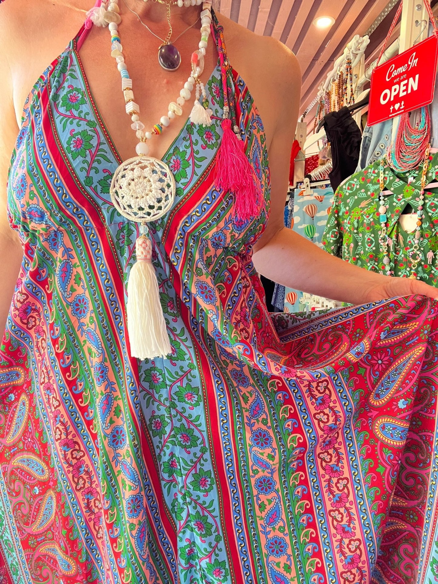 Kette Traumfänger Weiß - FROLLEIN KÄTHE Shop