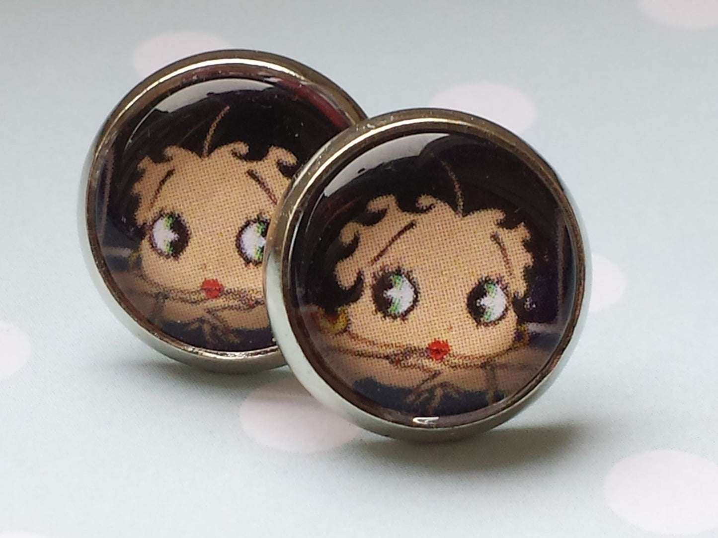Kiki ♥ Ohrstecker Betty Boop - FROLLEIN KÄTHE Shop