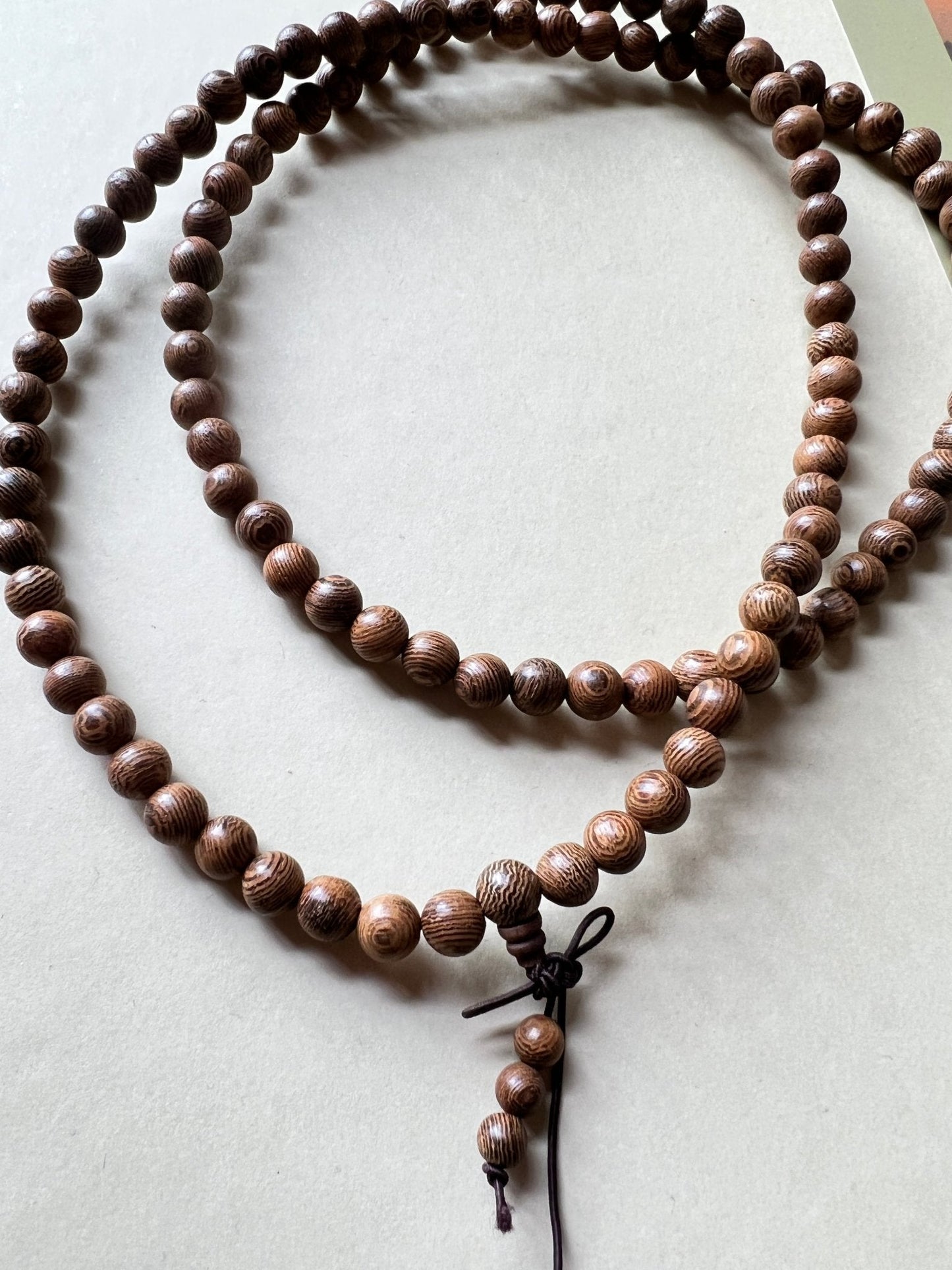Mala Meditationkette Mitgefühl Braun - FROLLEIN KÄTHE Shop