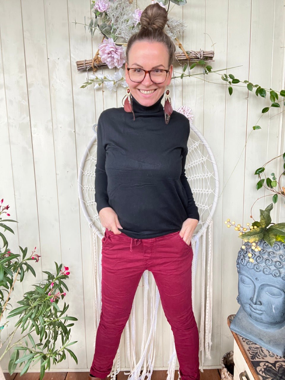 Pulli Mimi Schwarz - FROLLEIN KÄTHE Shop