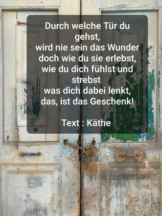 ♥ Die richtige Tür ! Käthe und das Herzgeflüster - FROLLEIN KÄTHE Shop