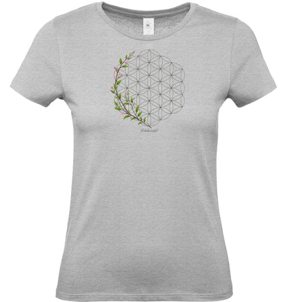 Shirt Edelmädel Premium Blume des Lebens