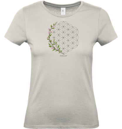 Shirt Edelmädel Premium Blume des Lebens