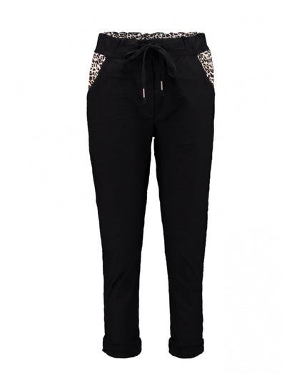 Jogpants Black Leo