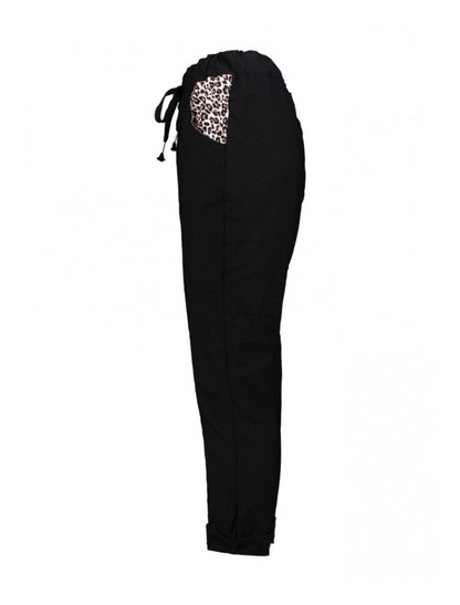 Jogpants Black Leo