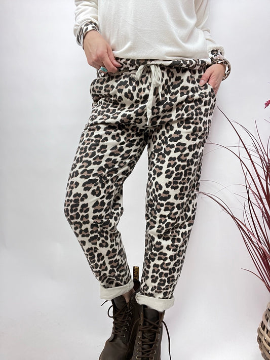 Jogpants Leo Leo Cream