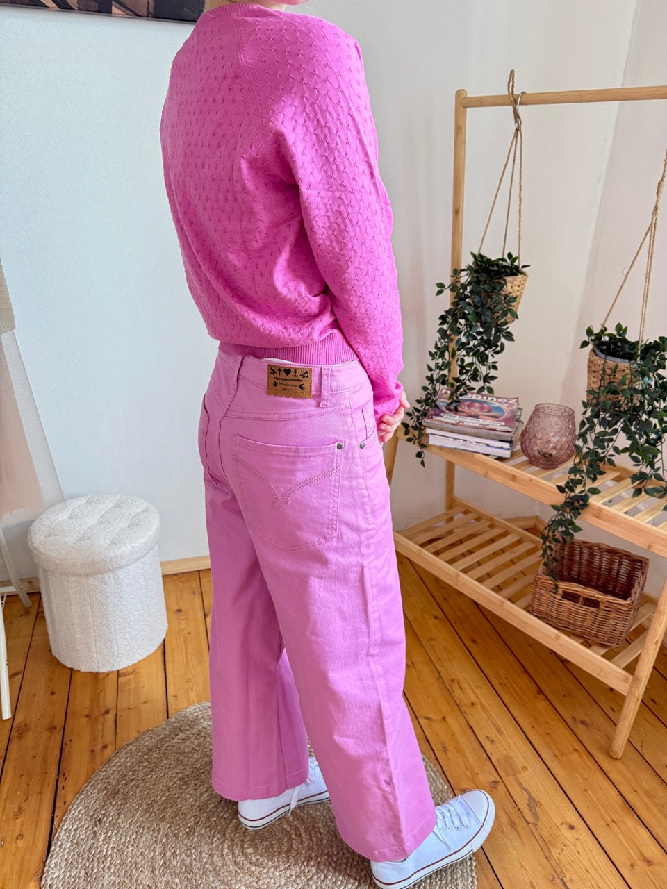 Hose High Waist Culotte Pink