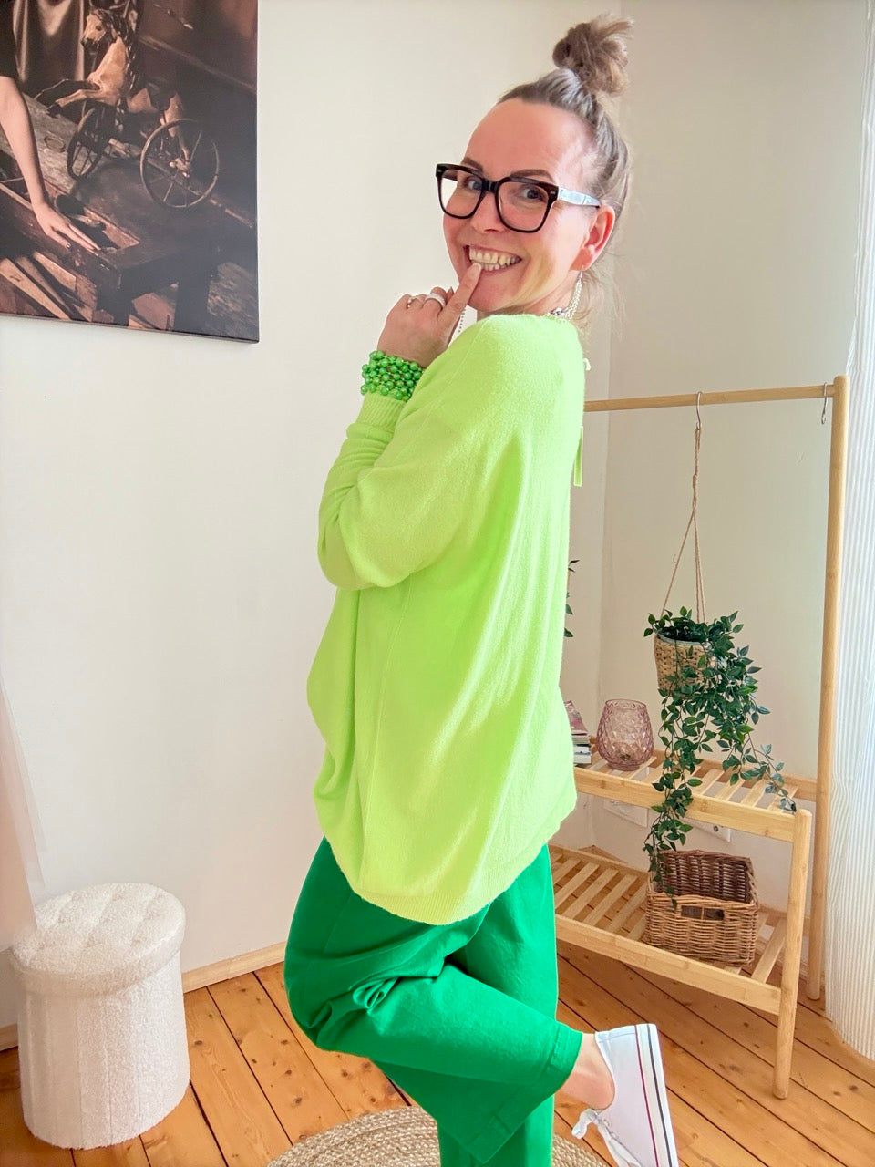 Pulli Zauberhaft Kiwi