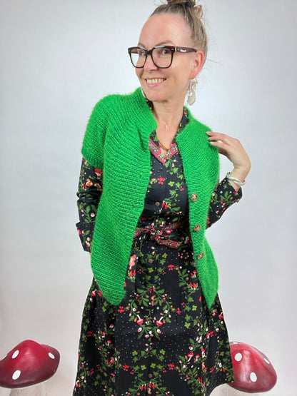 Strickjacke Bessi Grün