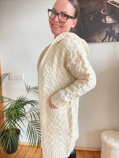 Strickjacke Adele Wollweiß