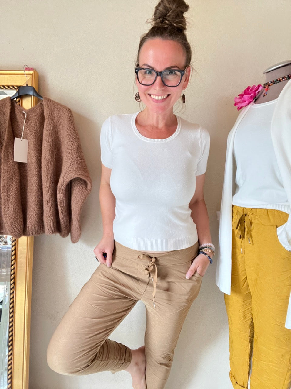 Jogpants Nice Style Cappuccino