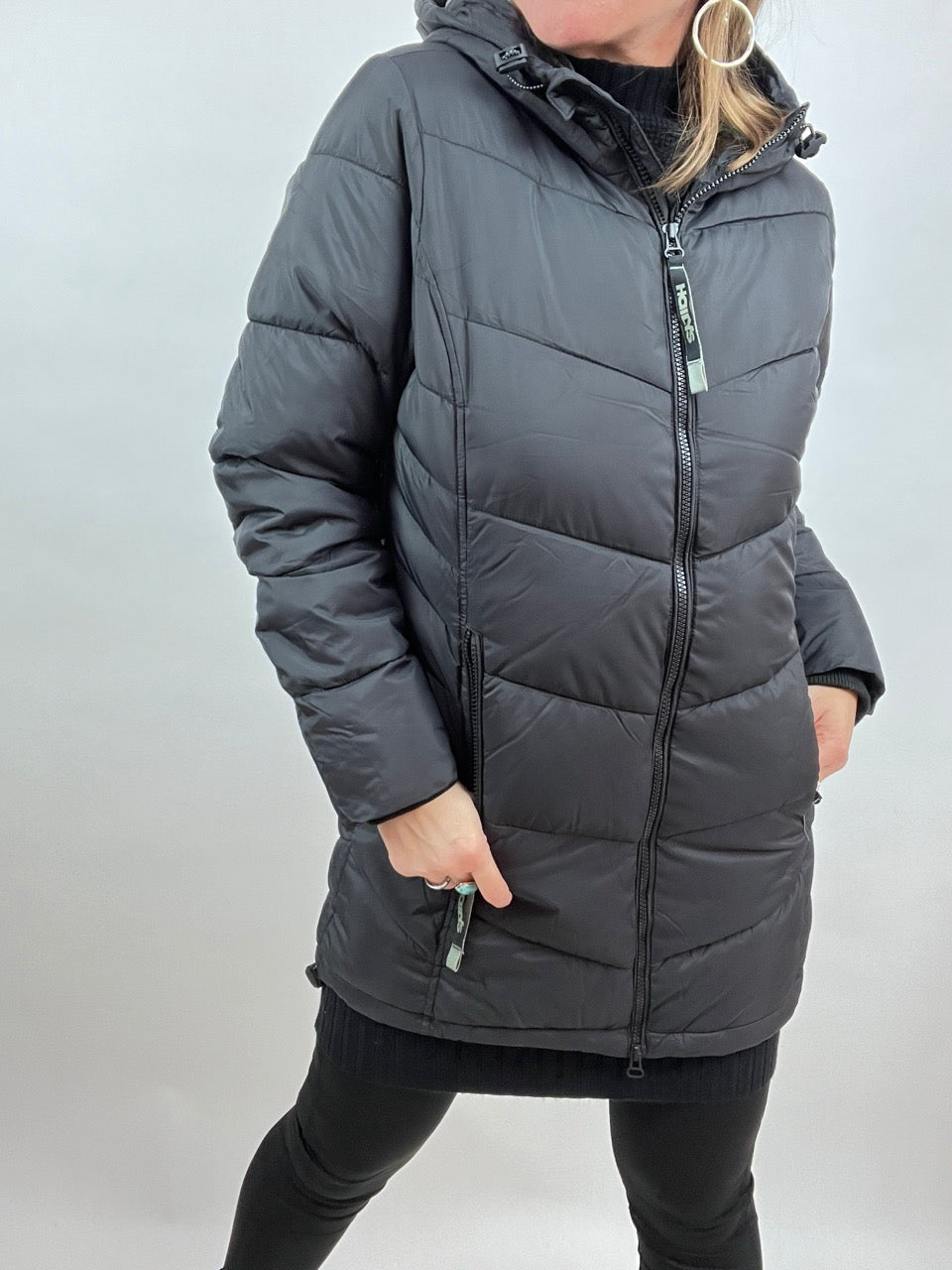 Mantel Jacke  Mora Schwarz