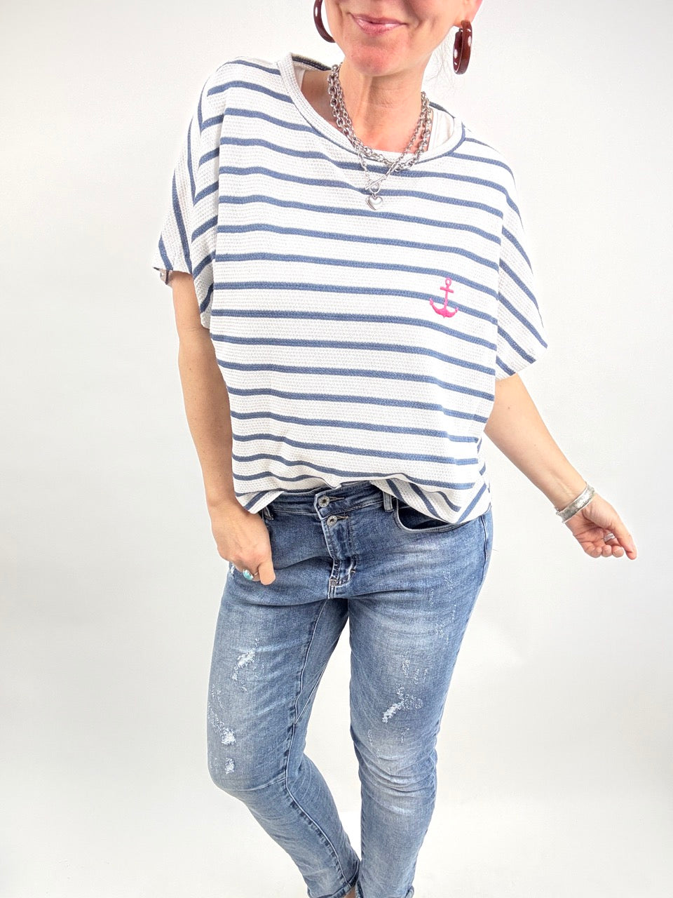 Shirt Anker Stripe viele Farben