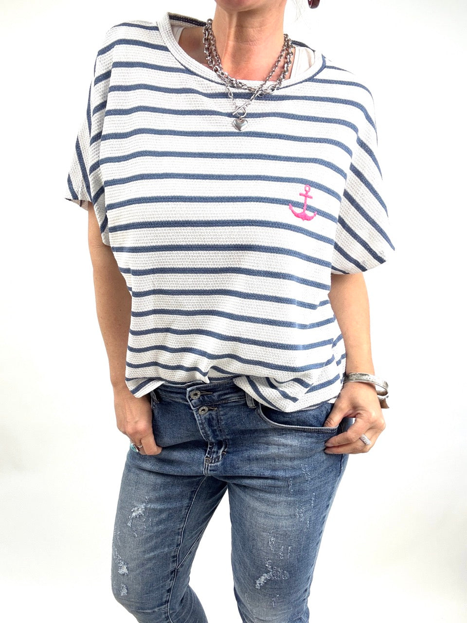 Shirt Anker Stripe viele Farben