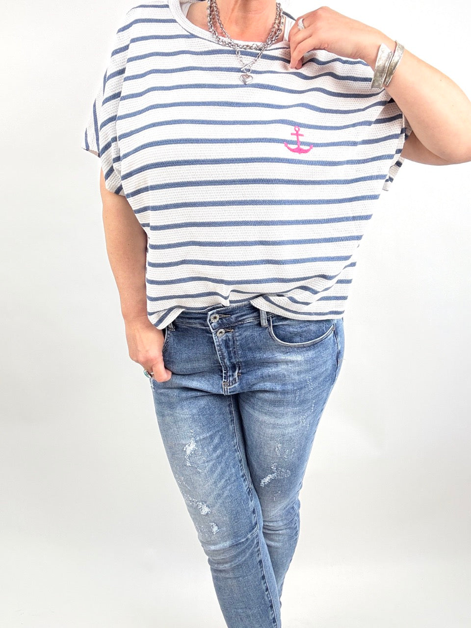 Shirt Anker Stripe viele Farben