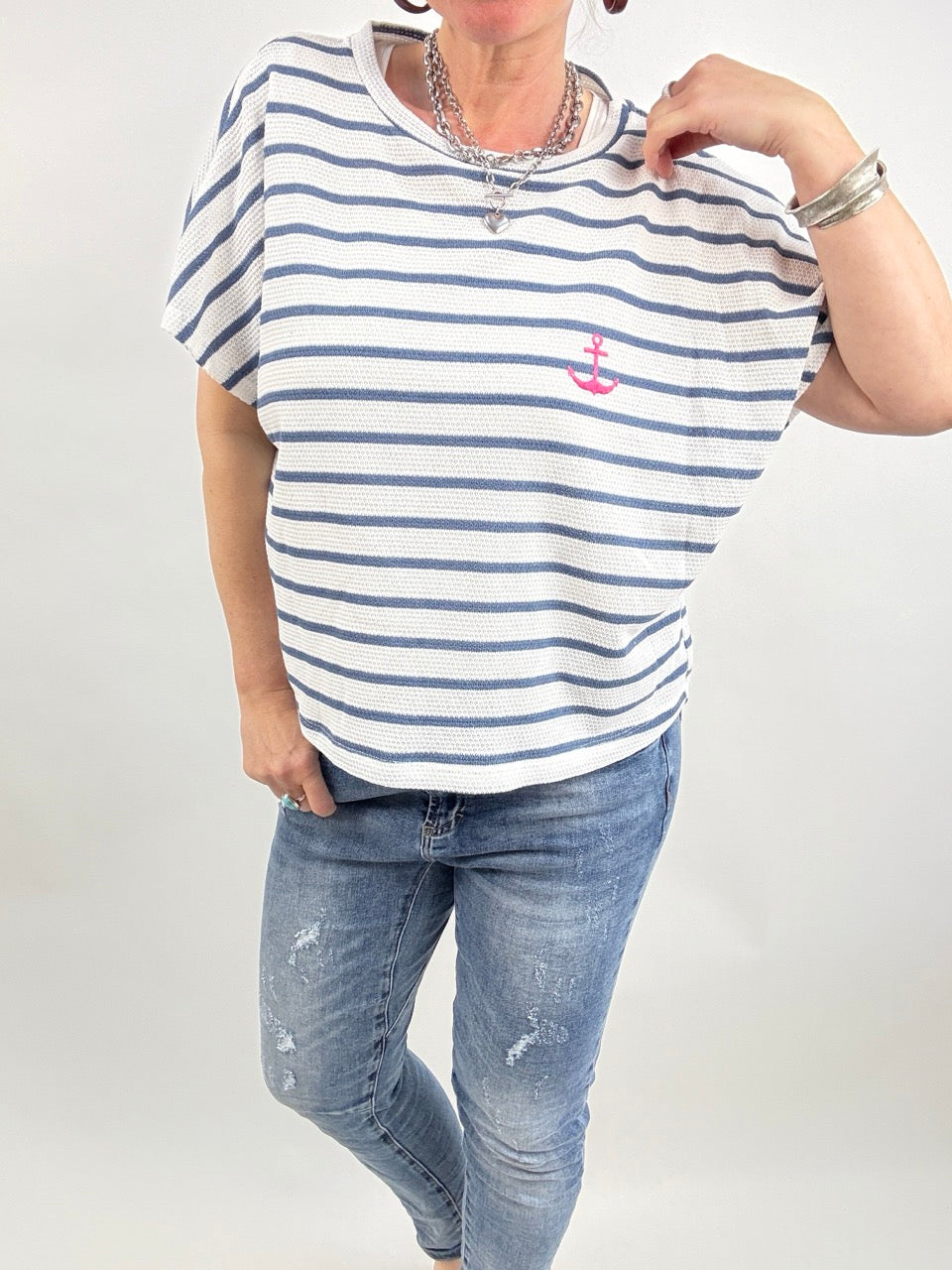Shirt Anker Stripe viele Farben